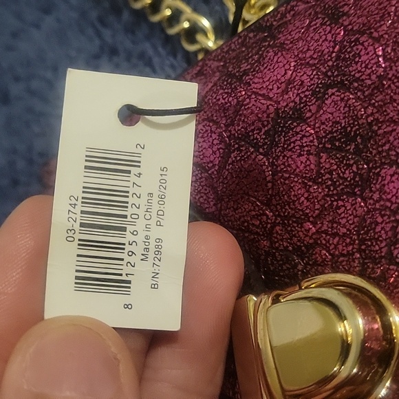 Parade Street Products vegan leather purse. Snake skin style/pattern. New! - Picture 3 of 4